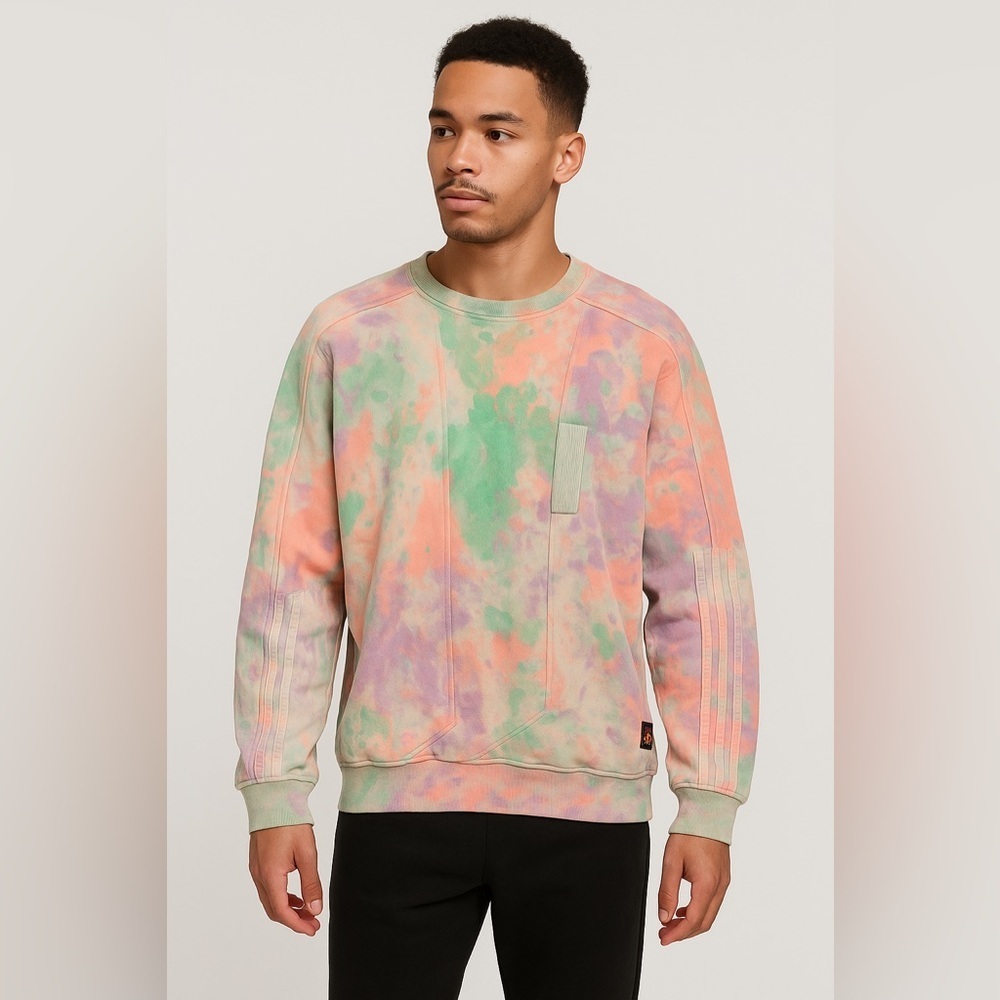 Adidas x Pharrell Williams HU Holi Oversized Crewneck Sweatshirt – Sz S